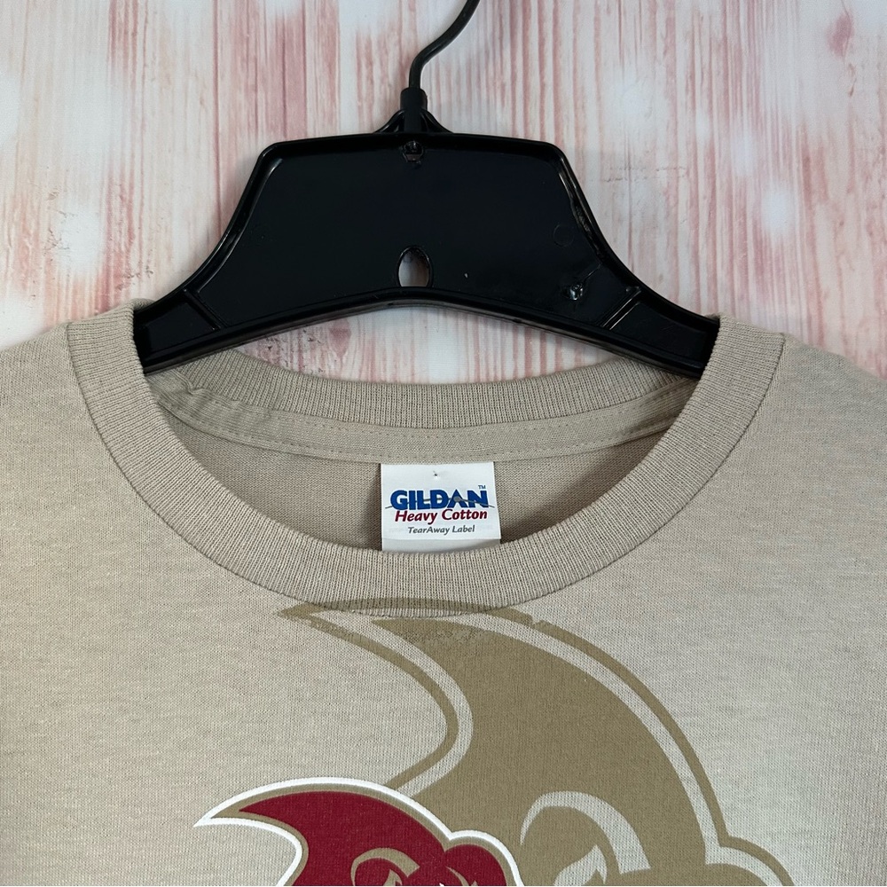 Gildan Tan Maine Mammoths Indoor Football League Youth T Shirt - Picture 3 of 9